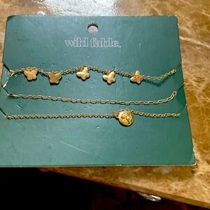 Wild Fable  necklace set of 3